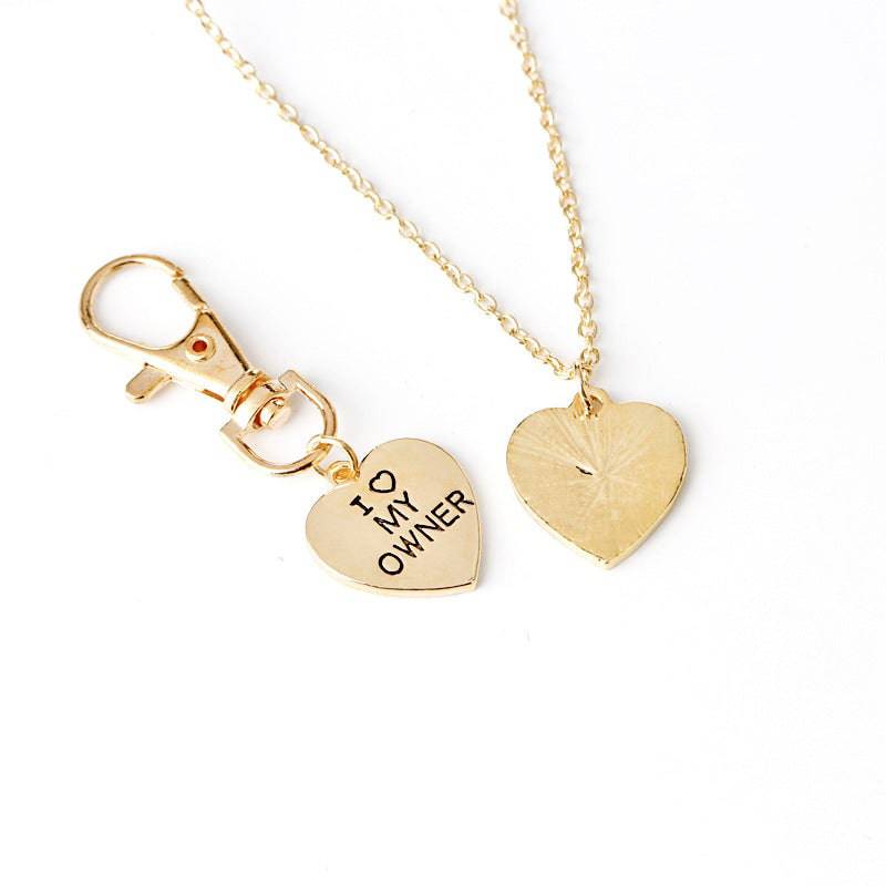 love My OwnerI love My Dog Pet Dog Bone Necklace - My Shop