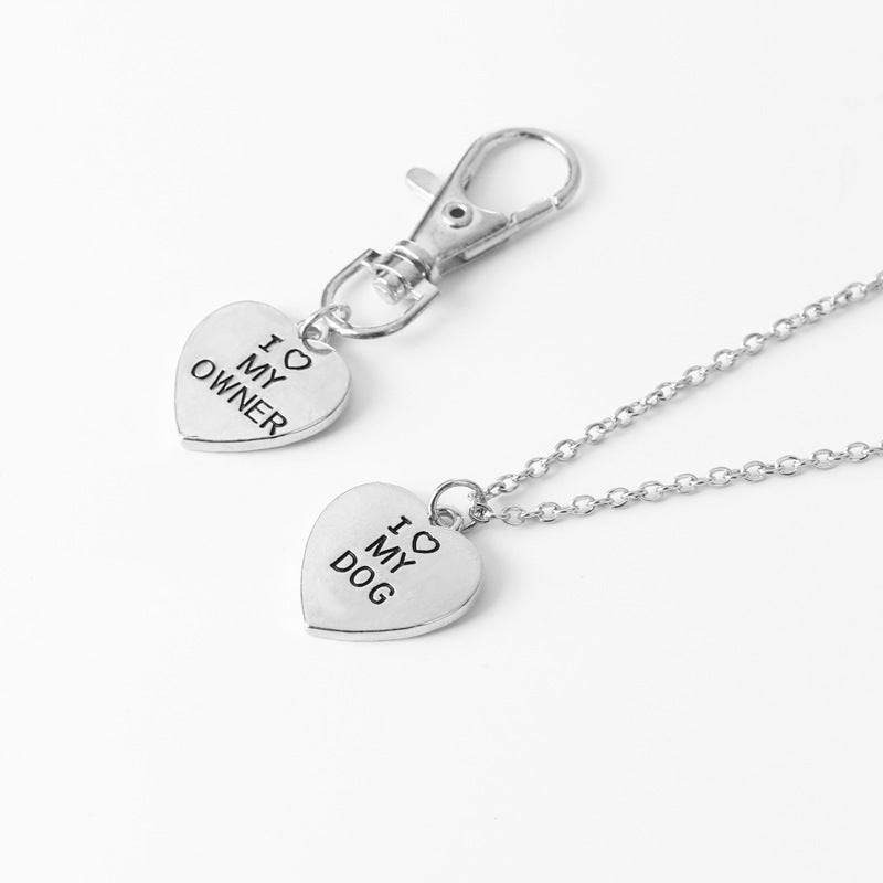 love My OwnerI love My Dog Pet Dog Bone Necklace - My Shop